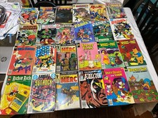 Vintage Comic Book Lot Marvel Cartoon Characters Various Titles picture