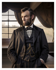 ABRAHAM LINCOLN PRESIDENT OF THE UNITED STATES STOIC 8X10 AI PHOTO picture