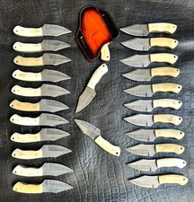Lot of 25 Stainless Steel Engraving Skinner Knife with Camel Bone picture
