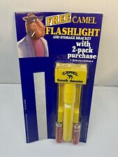 Vintage NOS/NIB 1988 Camel Yellow Flashlight Joe Camel Cigarette Promo picture