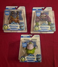■ 2013 ■ RARE ■ Lot of 3 Monsters Inc University: Art, Johnny, Squishy 4