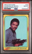 1980 Topps Star Wars Empire Strikes Back Series #287 CALRISSIAN OF BESPIN PSA 8 picture
