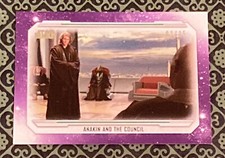 Topps Star Wars Anakin and the Council 2/25 Card Christian Haydensen picture