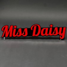 1PC Miss Daisy 3D Acrylic Badge - Car Truck Emblem Fender Tailgate Trunk Sticker picture