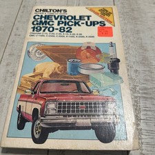 Chilton Chevrolet GMC Pick-Ups 1970-82 Repair Manual C10 K10 C1500 0801971675 picture