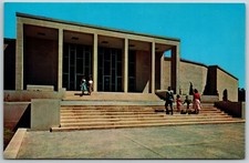 Harry S. Truman Library & Museum Entrance, Independence, Missouri - Postcard picture