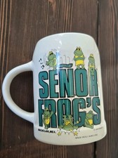 Vintage Señor Frog’s Mazatlan Mexico Mug GMO Rodriguez Cartoon Frog Souvenir picture
