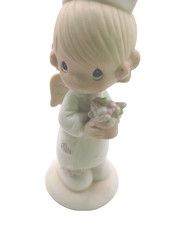 Precious Moments Angel Of Mercy 1986 Samuel J Butcher Enesco #102482 Figurine picture