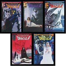 Ghosts of Dracula Comic Set 1-2-3-4-5 Lot Eternity Vampire Horror Harry Houdini picture