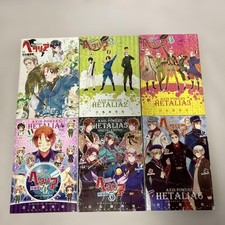 Hetalia Axis Powers Manga Vol.1-6 Complete Set Japanese Comics Collection Japan picture