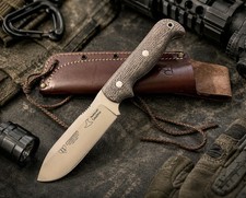 Cudeman Sanabria Full Tang Tactical fixed blade leather sheath Made in Spain picture