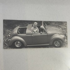 Vintage Custom Volkswagen Beetle Convertible Car Photo Photograph picture