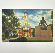 Pat Neff Hall - Baylor University - Waco, TX Postcard (Posted) picture
