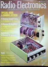 Vintage 4 - CHANNEL STEREO IC PREAMP - Radio Electronics Magazine 1971 OCT $.60 picture