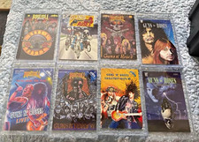 Guns N' Roses comic books in high-end hard cases in great shape picture