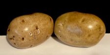 So Realistic Potato Spuds Salt & Pepper Shakers Signed NN picture
