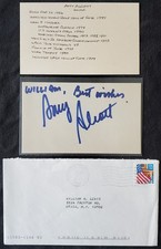 Amy Alcott Autograph LPGA HOF 5 Majors Junior Champion 3x5 Card + Envelope picture