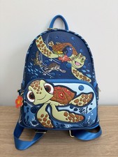 Loungefly Disney Finding Nemo Duuude Squirt and Crush Mini Backpack Rare Bag picture