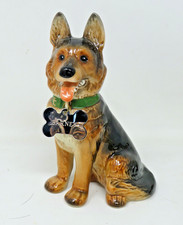 Goebel German Shepherd Dog Porcelain Figurine West Germany 30 089 6 3/4