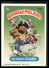 1986 Topps Garbage Pail Kids Series 3 #123a Glooey Gabe picture