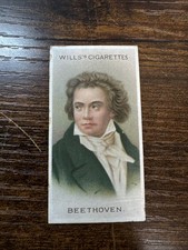 1911 Wills's Cigarettes Musical Celebrities Beethoven (4) picture