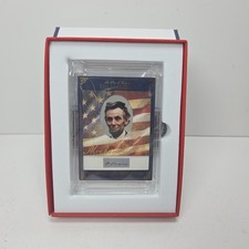 Abe Lincoln Handwritten Word 2025 Edition A Word From POTUS Card 