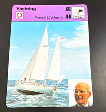 Editions Rencontre S.A. 1978 Yachting Francis Chichester Base Set Card picture