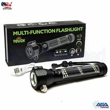 Roadside Rescue 9-IN-1 Multi-Function Solar Powered Flashlight / Survival Tool picture