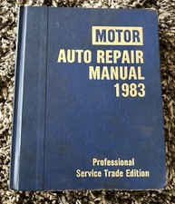 Motor Auto Repair Manual 1983 Professional Service Trade 46th Edition Book picture