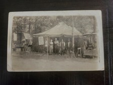c. 1915 Jack Johnson vs. Jesse Willard Movie Tent Real Photo Postcard picture