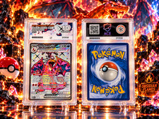Pokémon TCG Obsidian Flames Charizard EX Card 215/197 Ace 10  picture