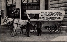 1911 RPPC David MacFadyen Walk Stauch's Coney Island to San Francisco picture