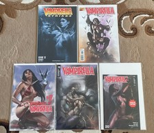 LUCIO PARRILLO Vampirella LOT of 5 1:7 VARIANT, Annual 2011, Ashcan NM picture