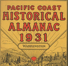 1931 Pacific Coast Historical Almanac Washington Tacoma Pacific Savings & Loan picture