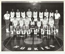 EAST LOS ANGELES Basketball Boys 8x10 FOUND PHOTO bw GROUP PORTRAIT 98 10 J picture