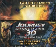 Journey to the Center of the Earth Movie 3D Card Box Inkworks 2008 picture
