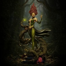 1:8 Poison Ivy The Gaia Goddess UNPAINTED High Quality Garage Kit picture