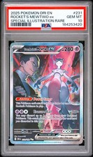 Pokémon TCG Team Rockets Mewtwo Ex 231 PSA 10 GEM MINT Destined Rivals picture
