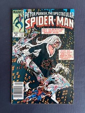 Peter Parker, The Spectacular Spider-Man #90 (1984) - 2nd Black Suit - VG/FN picture