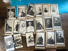 1900’s Felix Potin Card Bartholdi, Linton religous Leader And More x 19 Card Lot picture