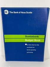 Scotiabank Budget Book - Pamphlet Ephemera vtg - The Bank of Nova Scotia picture