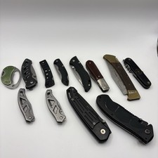 Mixed Lot Pocketknives—Gerber, Buck, Barlow, Pakistan picture