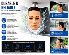 Fun Magnetic Mini Head Tesla Figurine | Car Interior No NAG Ornament | FSD Nag picture