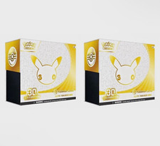 Pokémon Center Pokémon TCG 30th Celebration Elite Trainer Box x2 PRESALE picture