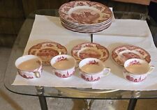 Johnson Brothers OLD BRITAIN CASTLES  7 Dinner Plates, 3 Bread Plates, 4 Cups picture
