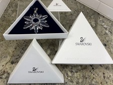 SWAROVSKI 1998 Annual Star Ornament With Box Sleeve Paperwork and COA MPN 980001 picture