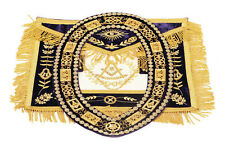 MASONIC GRAND LODGE PAST MASTER APRON WITH CHAIN COLLAR picture