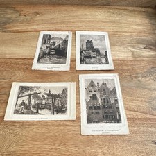 Vintage Dutch Postcards qty 4 picture