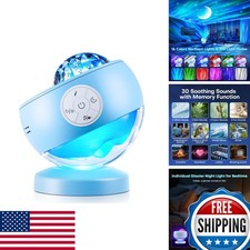 COOLNIGHT WH-E24 Aurora Light Star Projector Iceberg Lamp Bluetooth Speaker picture
