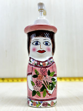 C  Susan Paley By Ganz Ceramic Pink Lady (Refilling for lotion bottle) picture